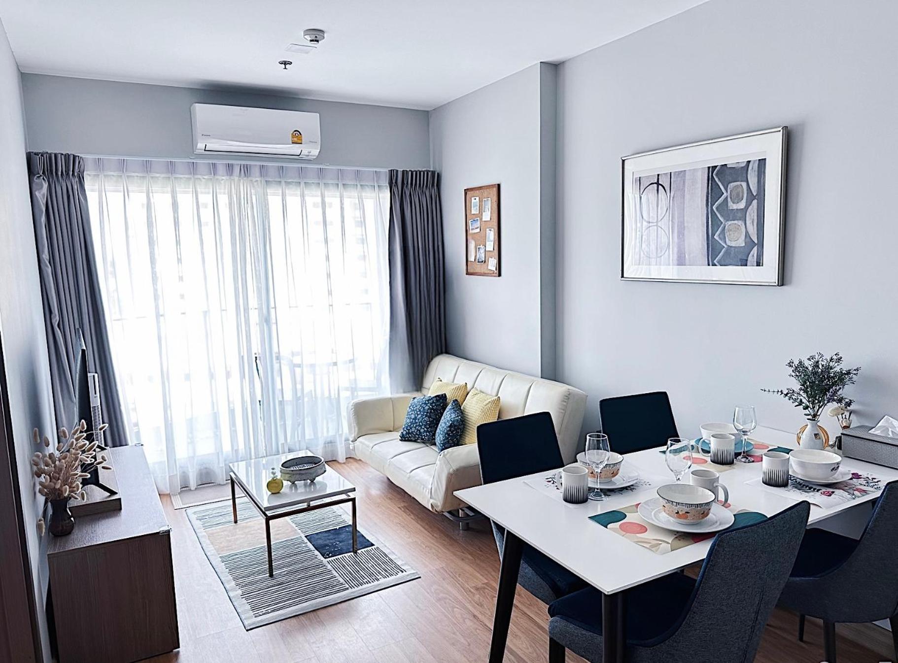 New & Cozy 2 Bedroom @ The Astra Sky River เชียงใหม่ ภายนอก รูปภาพ