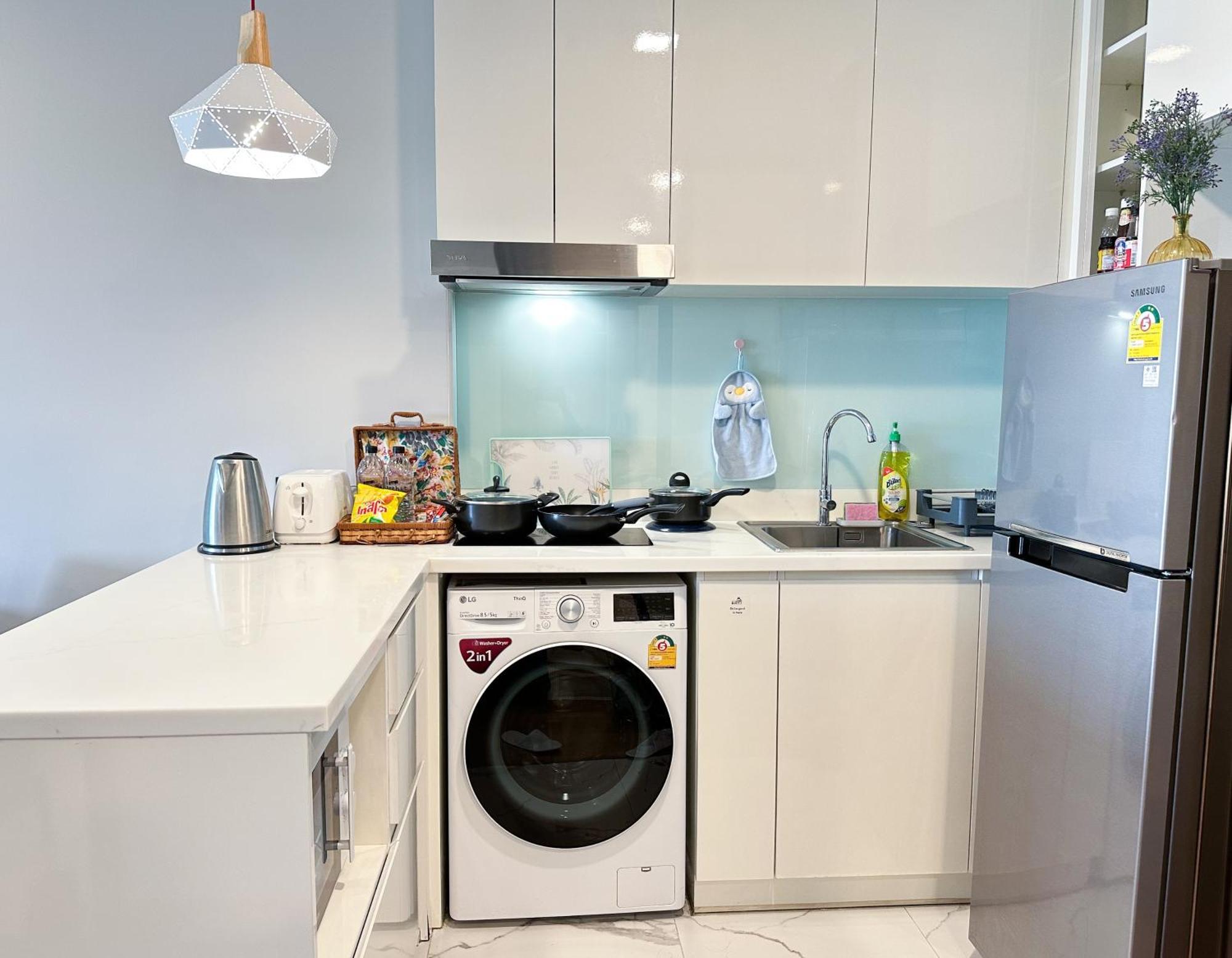 New & Cozy 2 Bedroom @ The Astra Sky River เชียงใหม่ ภายนอก รูปภาพ